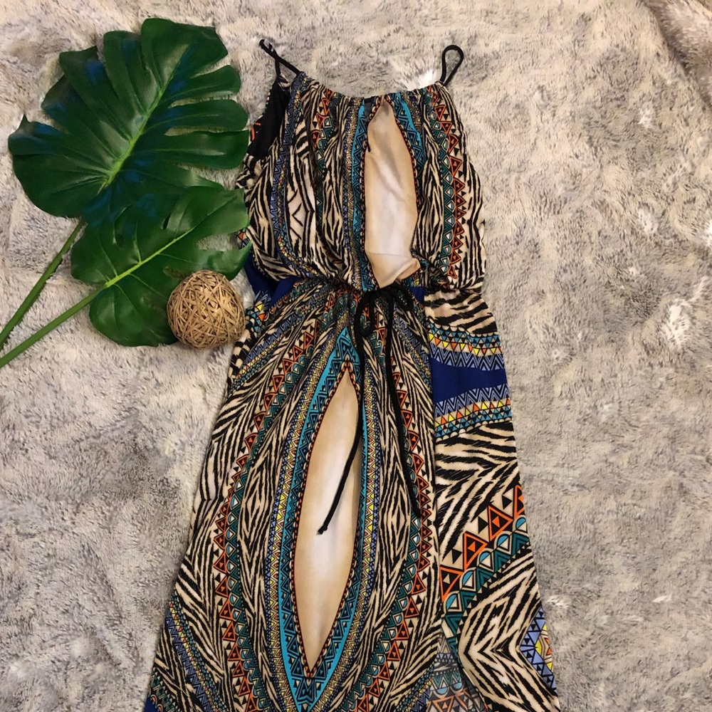 Aztec design Summer ☀️ Maxi Dress 🍹